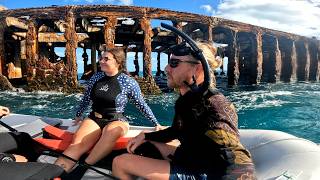 Sailing to Bimini & Diving a WW1 Concrete Shipwreck Ep.3