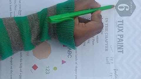 #techcom #tuxpaint  || Class -1st || Chapter -6 || Tuxpaint