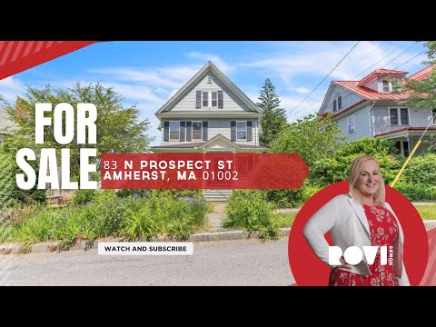 83 N Prospect St, Amherst, MA home video tour