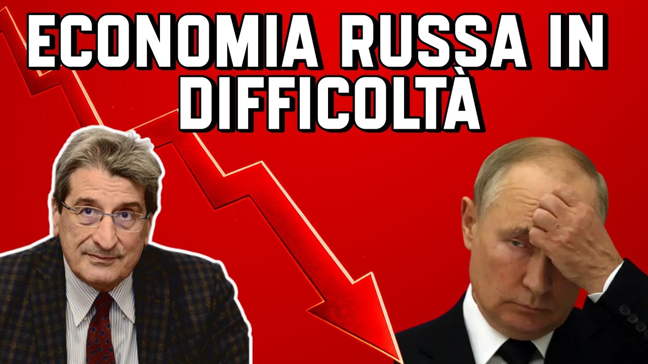 “L’ECONOMIA RUSSA É IN DIFFICOLTÀ MA RESISTE”, ANALISI con GIORGIO ARFARAS
