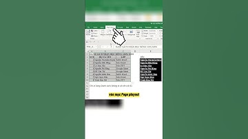 [Excel] Tips In tài liệu trong #excel #mos #Nguyenkieuduyen #vulaci #viral #Exceltips #mossieutoc