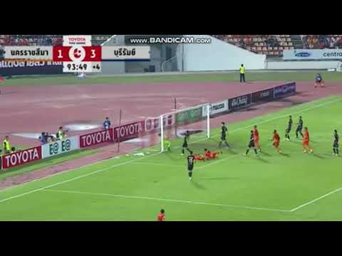 Buriram United Fc Nakhon Ratchasima Fc 2 3 Youtube