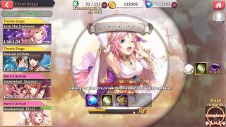 Diosa force SSR EVE awakening 3 dark pursuit using Scarlet screenshot 5