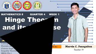 Hinge theorem (SAS Inequality Thm) and its converse (SSS Inequality Thm)