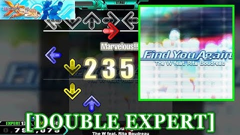 【DDR X3】 Find You Again / The W feat. Rita Boudreau [DOUBLE EXPERT] 譜面確認+Clap