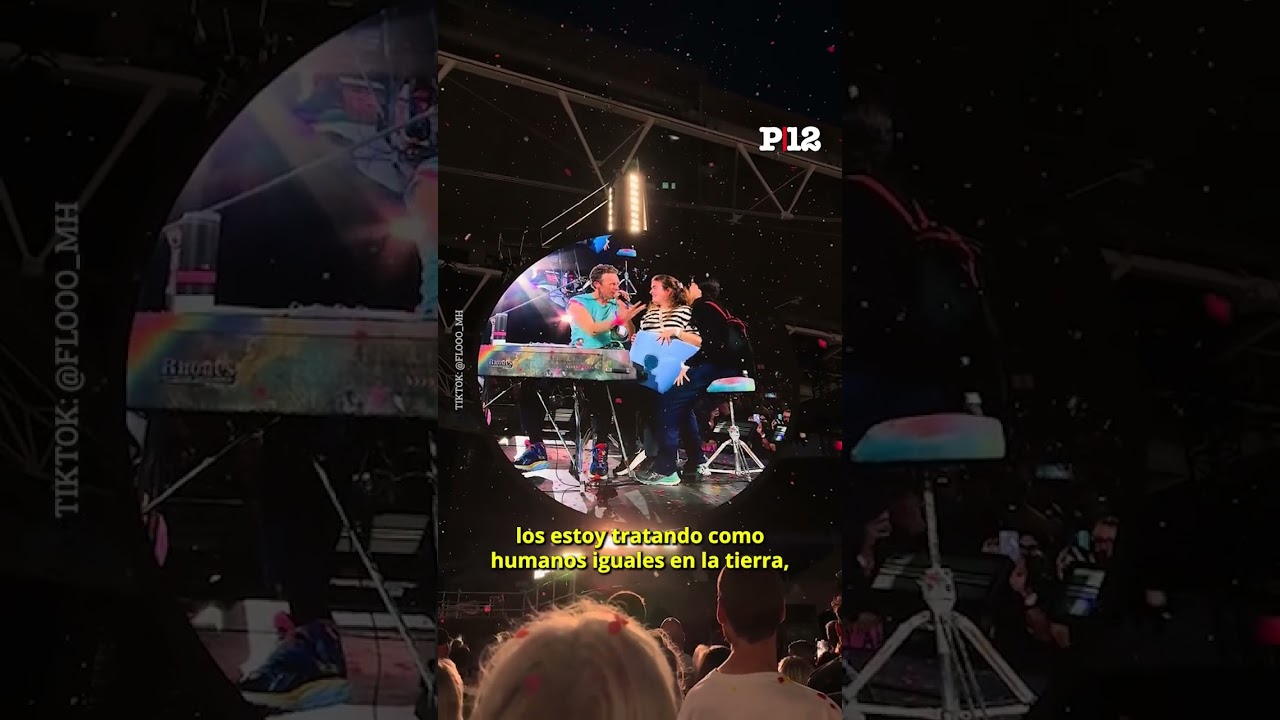 🎶 Chris Martin recibe a dos fans israelíes y manda mensaje de paz hacia Palestina