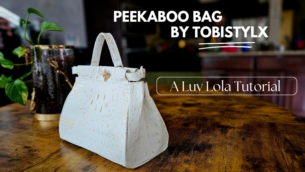 Let's make the Peekaboo Bag by TobiStylx; her designer inspired pattern!