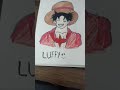 Luffy drawing #Luffy #one piece #anime #alcohol markers #brush pen  #Phoenixdrawing