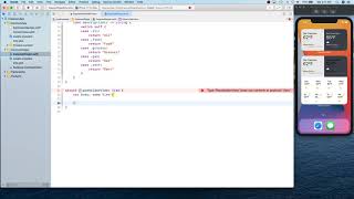 iOS 14 WidgetKit : Create Configurable Widget