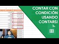 Contar con condición usando ContarSi (Countif) en Google