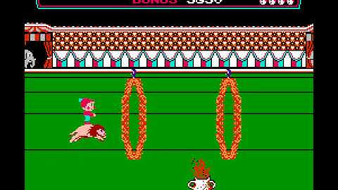 NES Longplay [463] Circus Charlie (JP)