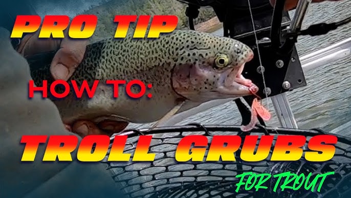 How To Troll a Worm For Trout! 