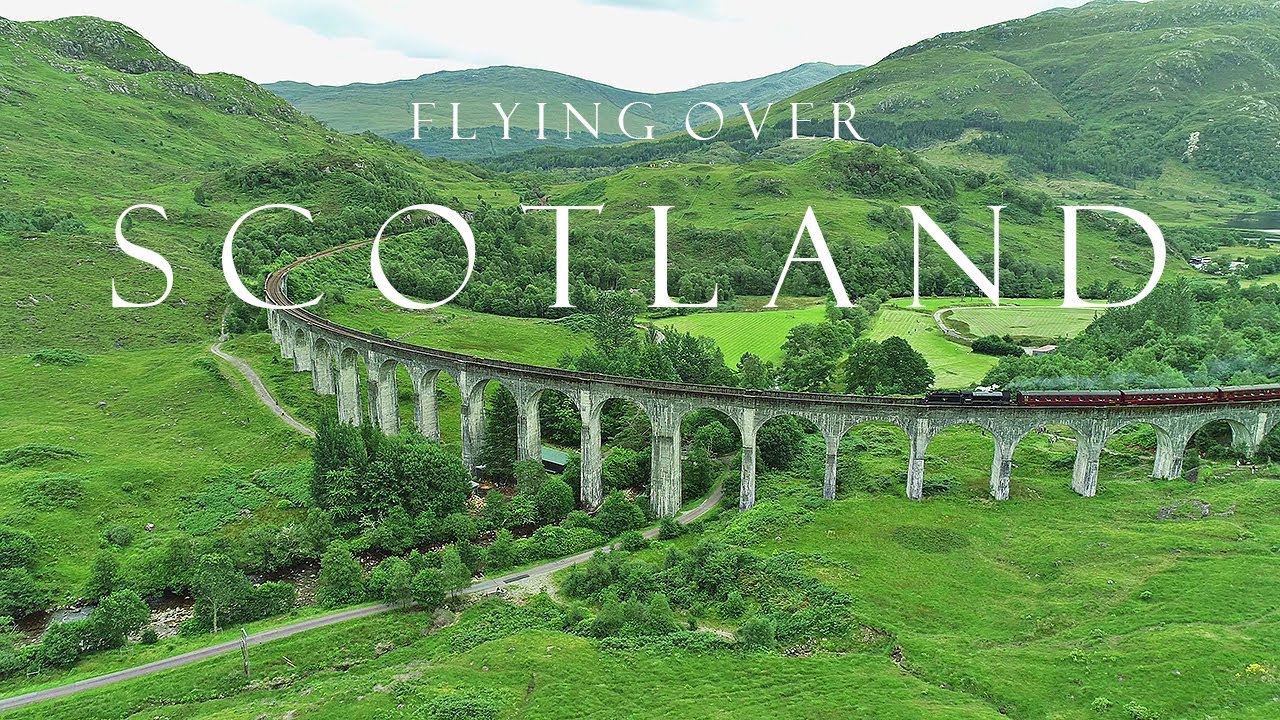 ⁣⭐️ BEAUTIFUL SCOTLAND (Highlands / Isle of Skye) AERIAL DRONE 4K VIDEO