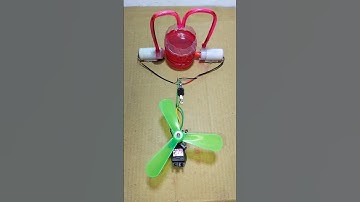 How to Run Two Water Pump Creating Electricity Using Gear Dynamo Generator #dcmotor #tech #shorts
