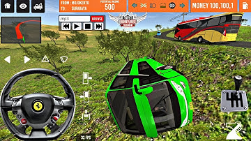 Indonesia Coach bus driving | Euro bus simulator 2025 Android gameplay #game