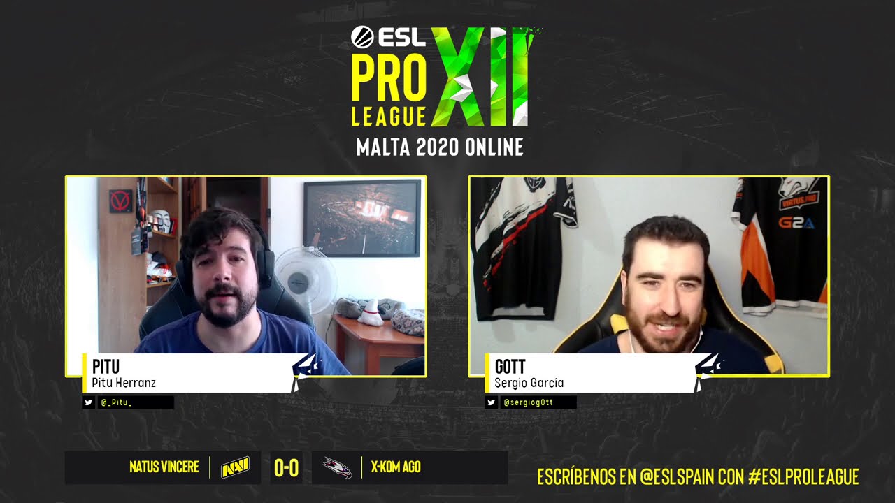 Natus Vincere vs x-kom AGO | ESL Pro League Season 12 | Fase de grupos EU |Día 9