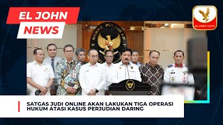 Satgas Judi Online Akan Lakukan Tiga Operasi Hukum Atasi Kasus Perjudian Daring