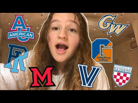 COLLEGE DECISION REACTIONS 2020 (American University, George Washington, Villanova, etc.)