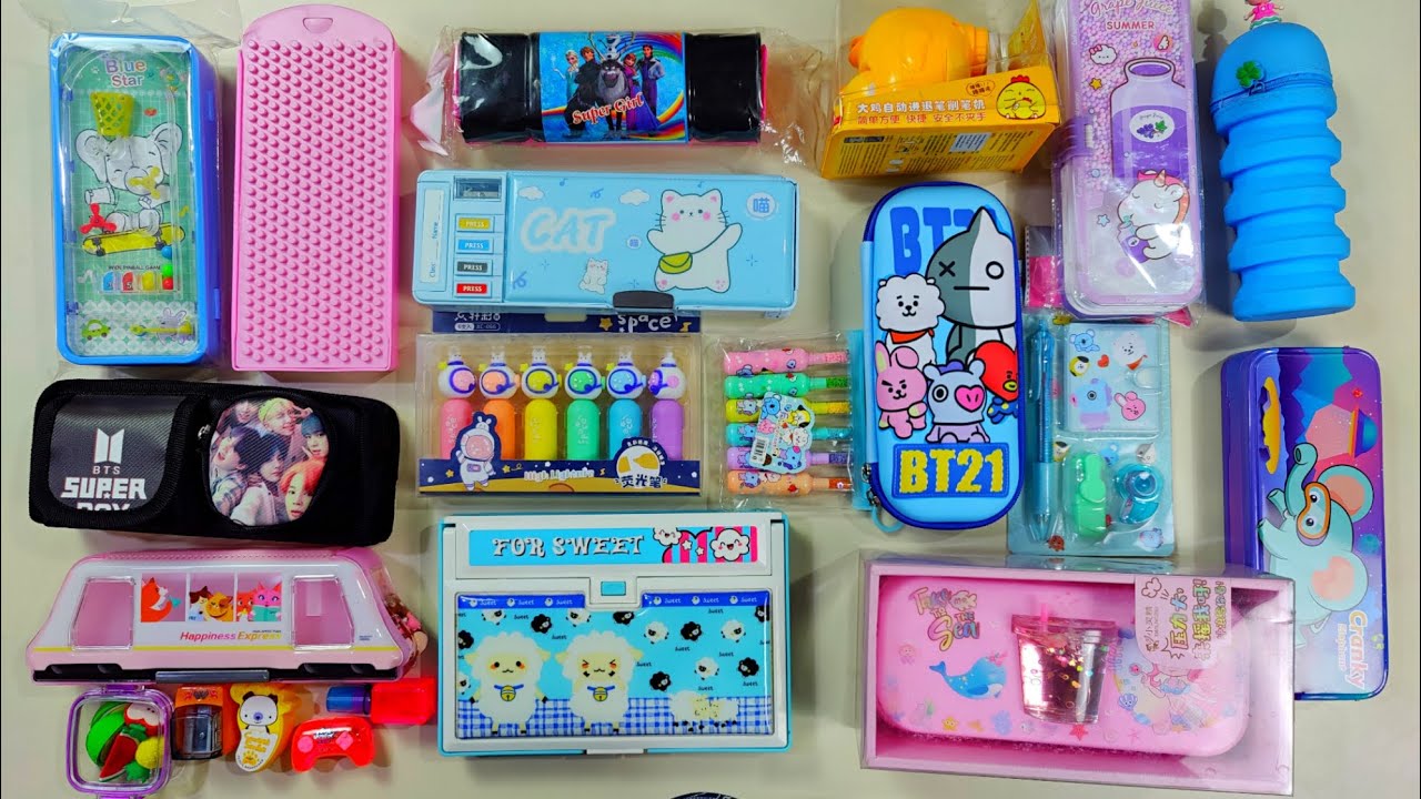 Unicorn Stationary Kit For Girls -41Pcs Stationary Items Pencil  Box,Colours,Eraser and Sharpener at Rs 350/piece, Stationery Kit in New  Delhi