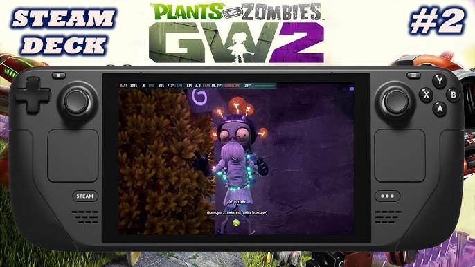 Plants vs. Zombies: Garden Warfare 2 - Steam Deck Gameplay #1 - Performance  & Gameplay! 