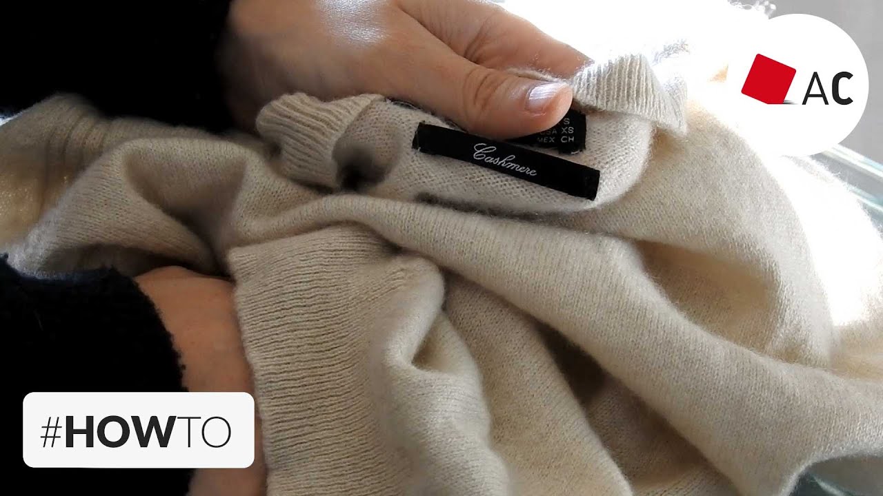 Come lavare un capo in cashmere