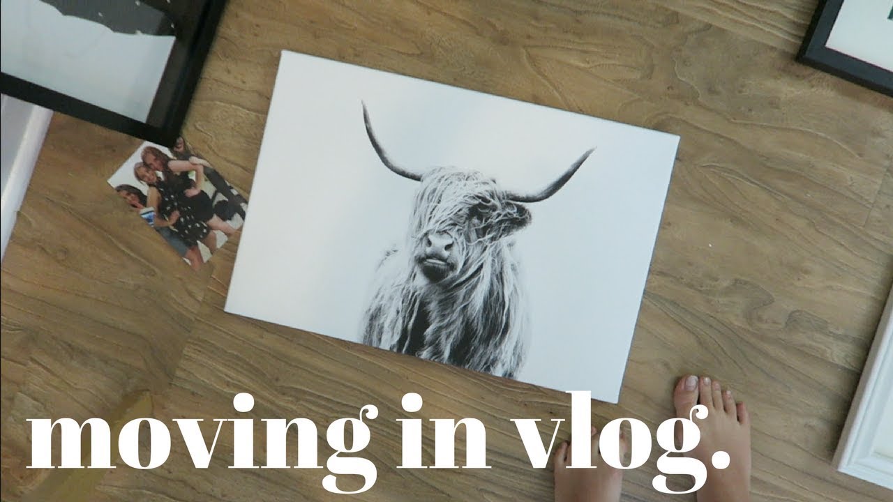 COLLEGE MOVING IN VLOG | DECORATE MY APARTMENT WITH ME