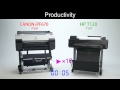 iPF670 vs T120 Printer Comparison