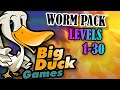 Flow Free Walkthrough - Worm Pack - Levels 1-30 | Big Duck Games LLC | HD
