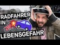 Selbstversuch: Wie gefährlich ist Radfahren in der Stadt? || PULS Reportage