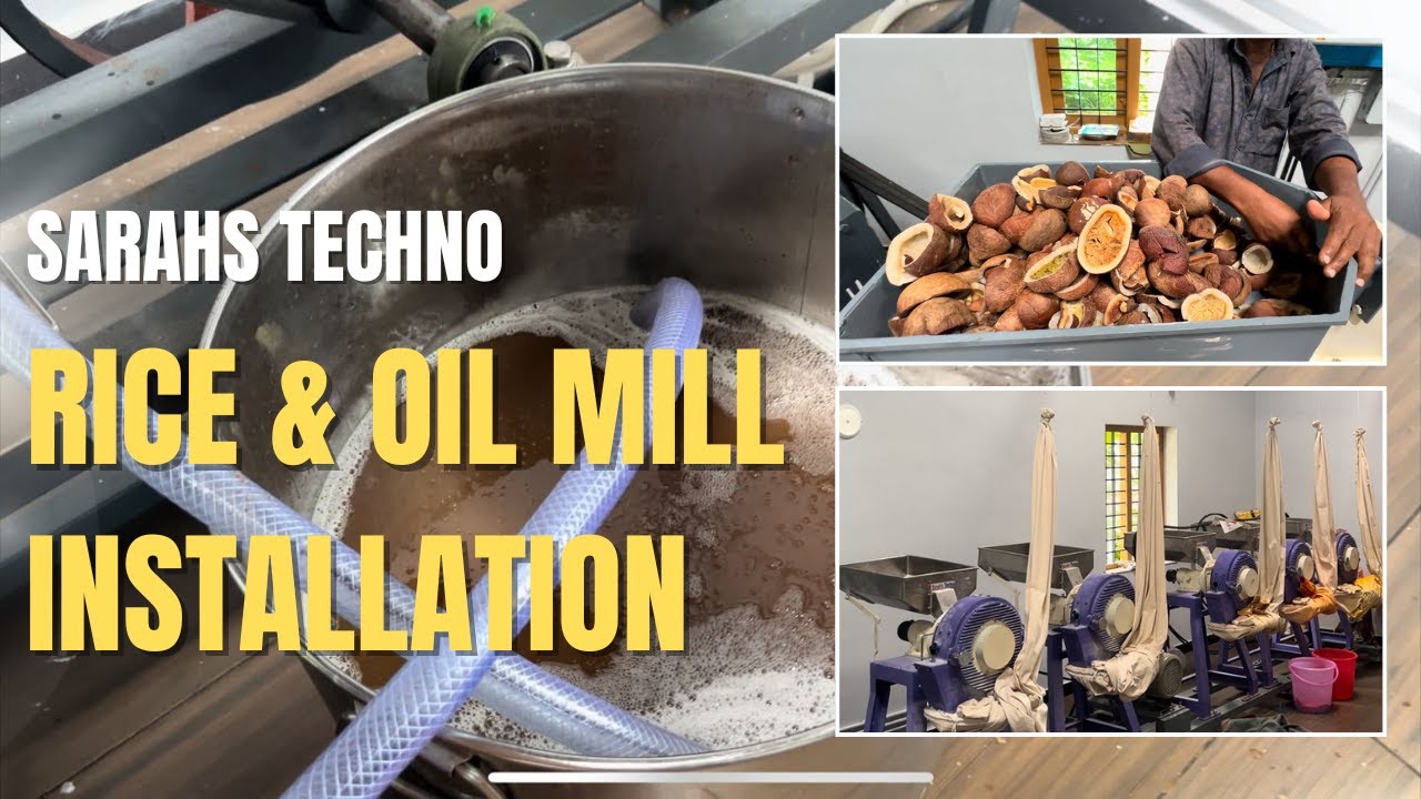RICE AND OIL MILL INSTALLATION