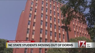 Students begin moving out of dorms at NC State