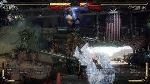 MK11 | Sub Zero B321 Hard Knockdown into Cold Shoulder Flawless Block punish in the wake up