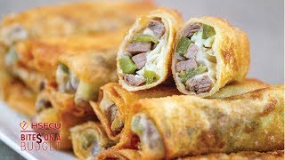 Bites on a budget: philly cheesesteak egg roll | hawaii state fcu