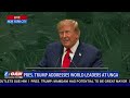 LIVE: PRES. TRUMP ADDRESSES WORLD LEADERS AT UNGA