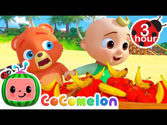 Apples and Bananas + More CoComelon Animal Time | 3 Hour CoComelon Nursery Rhymes class=