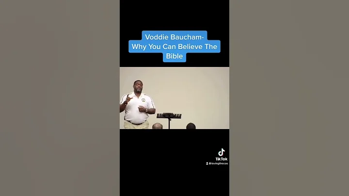 Voddie Baucham- The Bible is True #shorts #tiktok #apologetics #bible #jesusisking #christian