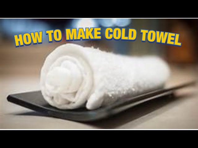 How To Make Your Own Chilled Spa Towels