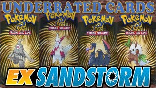 The Underrated Cards of EX Sandstorm