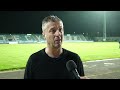 Miljan Radović - Izjava nakon utakmice (Meridianbet 1. CFL R35/36)