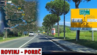 Vožnja kroz Istru: Od ROVINJA do POREČA | 35 km screenshot 2