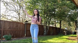 ASMR Backyard Tour With Bird Sounds for Deep Relaxation 