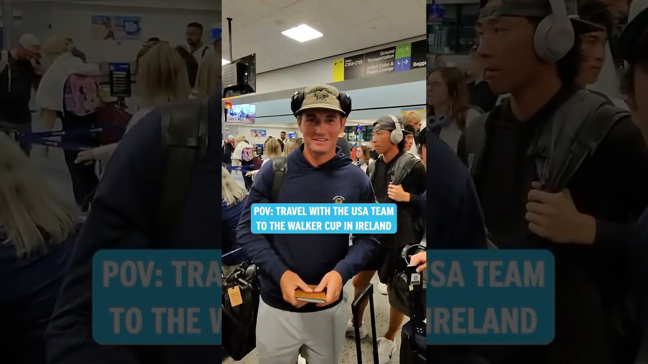 We Gave These Walker Cup Players Meta Glasses… 😂😭