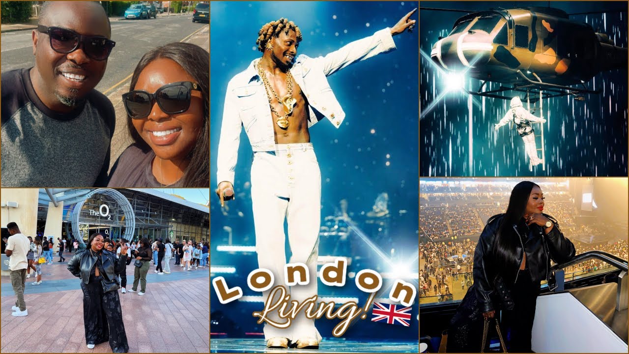 Asake Concert London O2 MY FRONT ROW VIEW AT ASAKE O2 LONDON CONCERT + FAMILY REUNION | Vlog ...