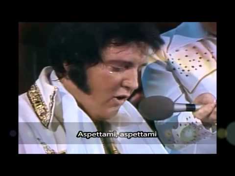 Elvis Presley ultimo live 1977 - Unchained Melody SUB ITA