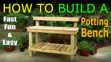 DIY | How to Build a Potting Bench / Work Bench | Official Video