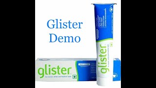 Glister Multi Action Toothpaste || Glister Demo Glister Multi Action Toothpaste || Glister Demo
