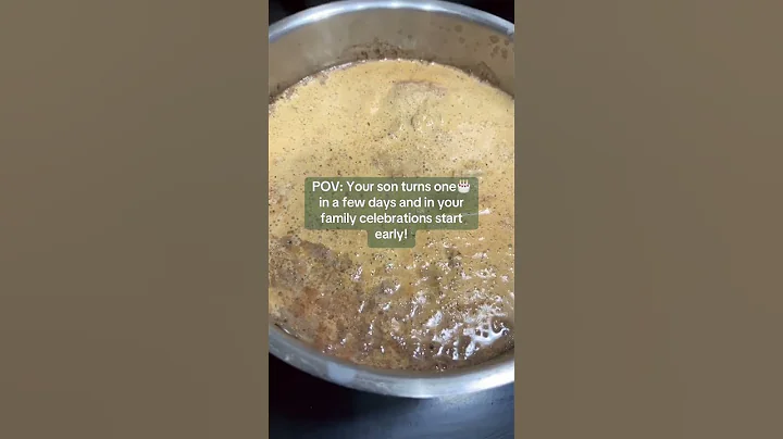 Baby's 1st Birthday Party Prep! But first, some chai ☕️ #boymom #mom #momlife #birthday #jesus #joy