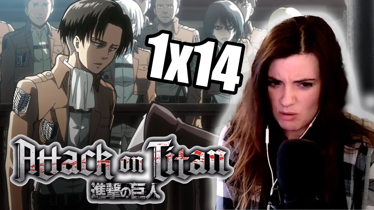 Levi is…. Ruthless! AOT First Time Watching Reaction 1×14