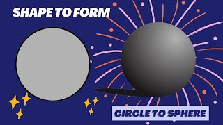 Turn A Circle To A Sphere. Basic Art With Paul Iroye