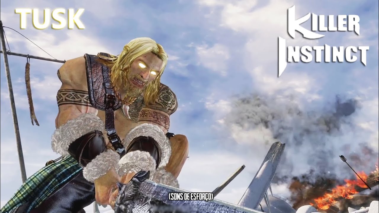 Killer Instinct Tusk vs Rash Gameplay Português PTBR YouTube